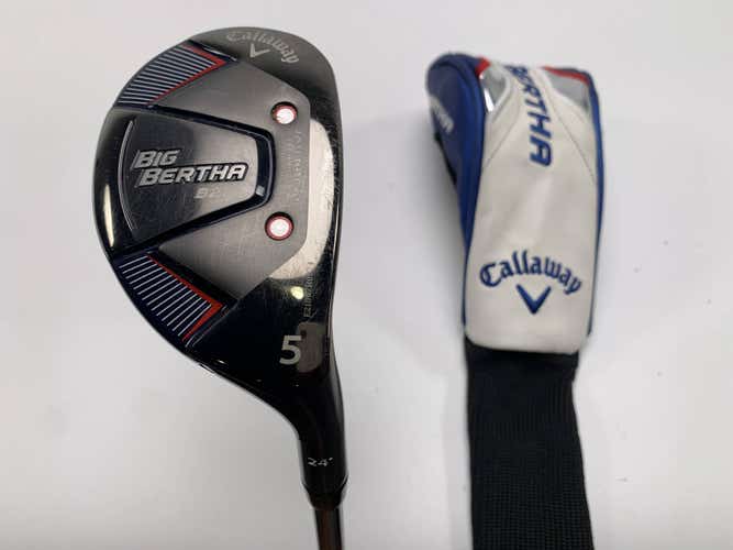 Callaway Big Bertha B21 5 Hybrid 24* RCH 65 65g Senior Graphite Mens RH HC