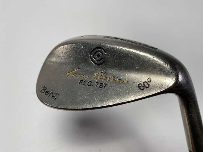 Cleveland 797 Beryllium Nickel LW 60* True Temper Dynamic Gold Wedge Steel RH