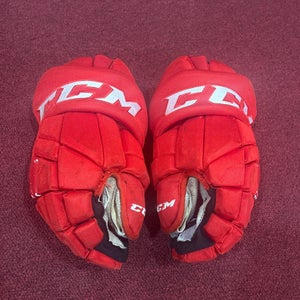 Used CCM 15" Pro Stock HGTK Gloves Item#RHG15
