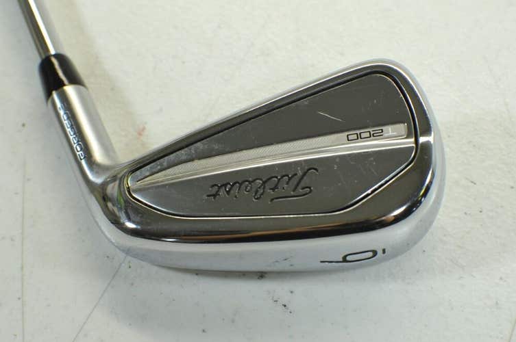 Titleist T200 2023 Single 6 Iron Right Stiff Flex NS Pro Modus3 Steel # 180312