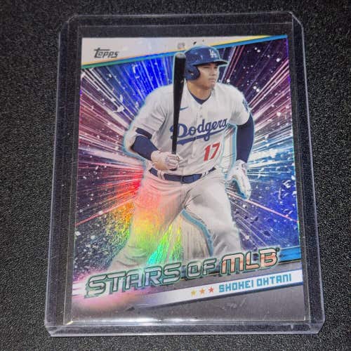 Shohei Ohtani LA Dodgers 2024 MLB Topps Series 2 Stars of MLB Insert #SMLB-55