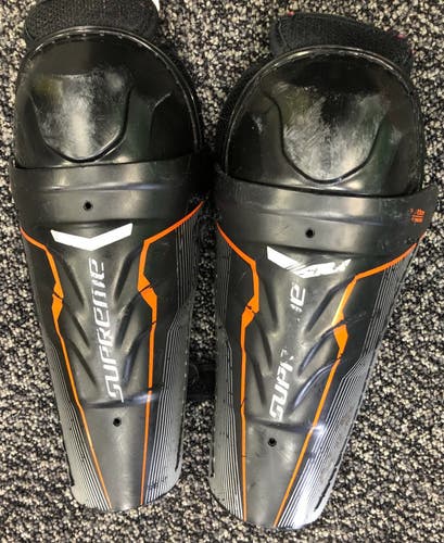 Used Youth Bauer Supreme One.4 Hockey Shin Pads (9")