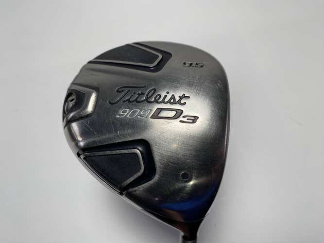 Titleist 909 D3 Driver 9.5* Aldila VooDoo Extra Stiff Graphite Mens RH