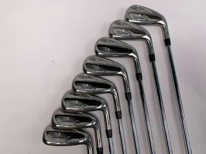 Titleist 718 AP1 Iron Set 4-PW+GW True Temper AMT R300 Red Regular Steel Mens RH