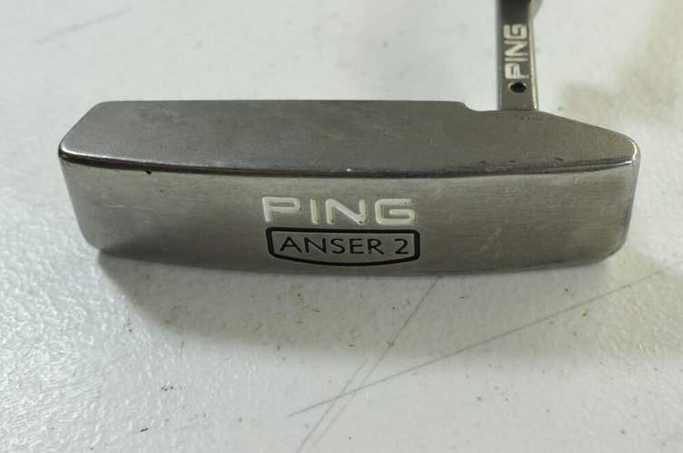 Ping Anser 2 Stainless 35" Putter Black Dot Right Steel # 180194