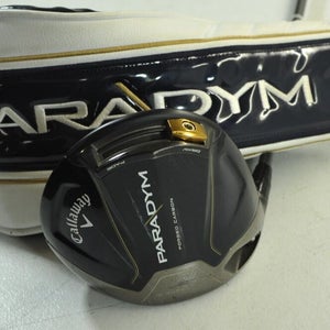 LEFT HANDED Callaway Paradym 10.5* Driver Stiff Flex 50g HZRDUS 6.0  #180362