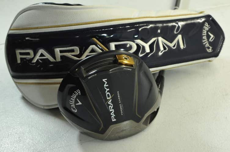 LEFT HANDED Callaway Paradym 10.5* Driver Stiff Flex 50g HZRDUS 6.0  #180362