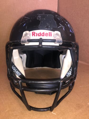 USED RIDDELL SPEED ADULT HELMET - LARGE - FLAT BLACK