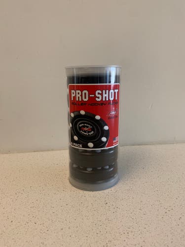 IDS Pro-Shot Roller Hockey Puck 6-Pack