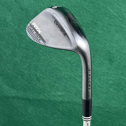 Cleveland RTX Zipcore FULL-FACE Black Satin 56-9 56° Wedge DG TI Spinner Steel