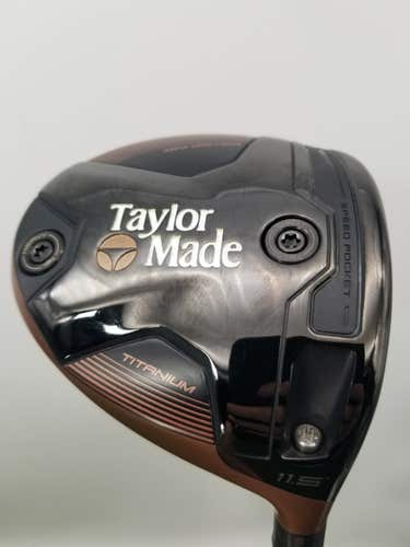 TAYLORMADE BRNR COPPER MINI DRIVER 11.5* STIFF SPEEDER 757 43.5" +HC VERYGOOD