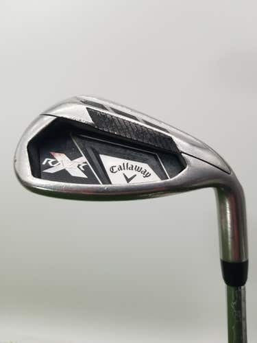 2011 CALLAWAY RAZR X APPROACH WEDGE REGULAR RAZER STEEL SHAFT 35.5" FAIR