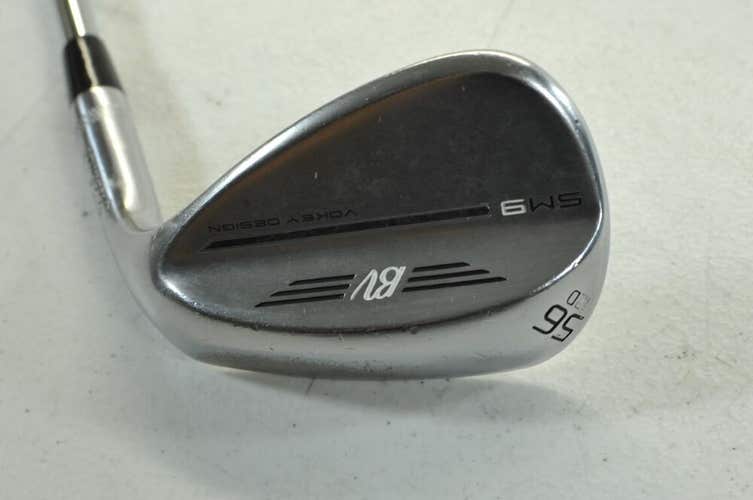 Titleist Vokey SM9 Tour Chrome 56*-12D Wedge Right Wedge Flex Steel # 180528