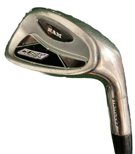 RAM Cubik Stainless Pitching Wedge RH Regular Steel 35" Nice Factory Grip