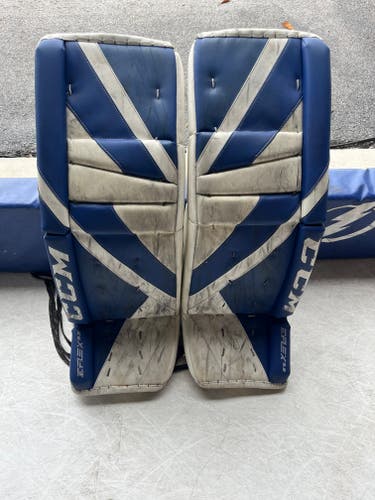 Used 34" CCM Extreme Flex 5.9 Goalie Leg Pads