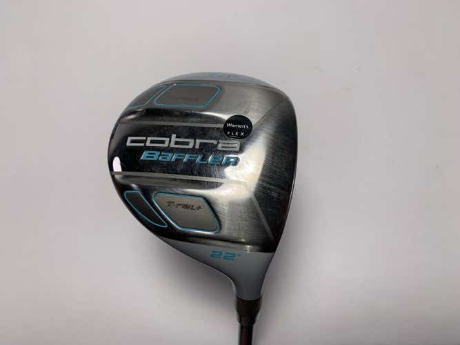 Cobra Baffler T-Rail Womens 7 Fairway Wood 22* Graphite Design Tour AD Ladies RH