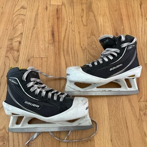 Used Intermediate Bauer Supreme One60 Hockey Goalie Skates Regular Width Size 5