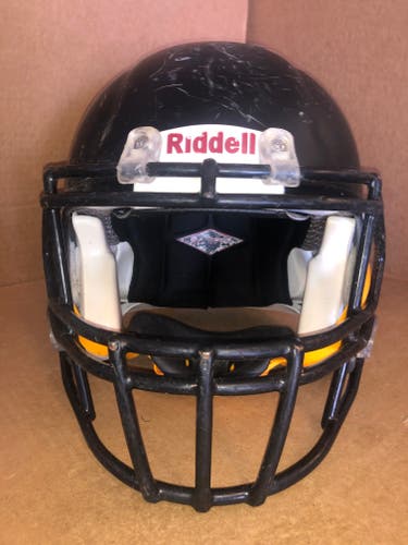 USED RIDDELL SPEED ADULT HELMET - MEDIUM - FLAT BLACK