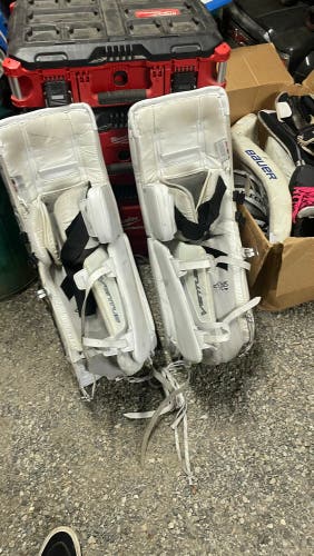 Goalie leg pads