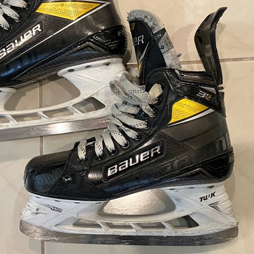 Bauer 3S PRO Skates - Size 6 Fit 2 6D w/ Superfeet Yellow, Sharpened