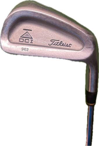 Titleist DCI 962 7 Iron Stiff Flex Steel Shaft RH 37”L