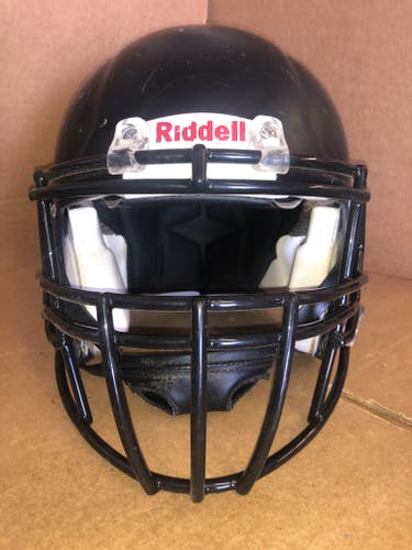 USED RIDDELL SPEED ADULT HELMET - LARGE - FLAT BLACK