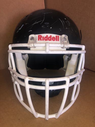 USED RIDDELL SPEED ADULT HELMET - LARGE - FLAT BLACK