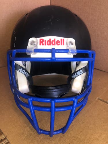 USED RIDDELL SPEED ADULT HELMET - LARGE - FLAT BLACK