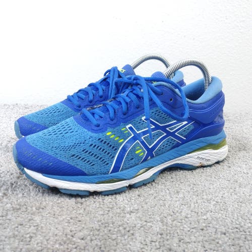 Asics Gel Kayano 24 Womens 7.5 Running Shoes Athletic Sneakers Blue T799N