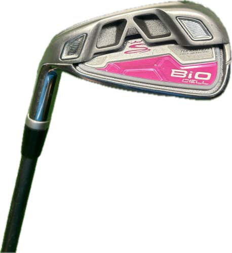 LH Ladies Cobra Bio Cell 7 Iron Accra 40i Graphite Shaft 36.5”L