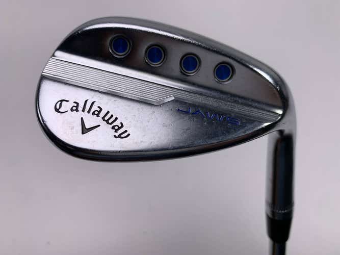 Callaway Jaws MD5 Platinum Chrome Wedge 60* 10 S-Grind Wedge Steel Mens RH