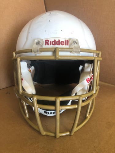 USED RIDDELL SPEED ADULT HELMET - XL - METALLIC WHITE