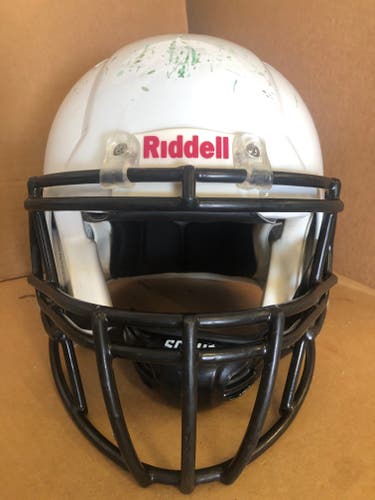 USED RIDDELL SPEED ADULT HELMET - LARGE - METALLIC WHITE