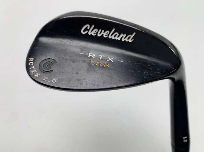 Cleveland 588 RTX 2.0 Black Satin Wedge 56* 12 True Temper DG Wedge Steel RH