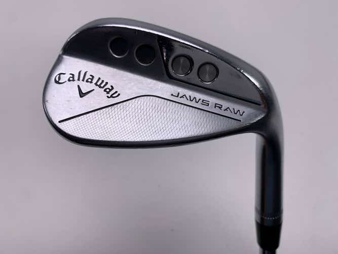 Callaway Jaws Raw Chrome Wedge 56* 10 DG Spinner Tour Issue Wedge Steel Mens RH