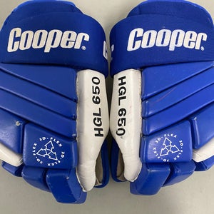 Vintage Cooper HGL650 hockey gloves