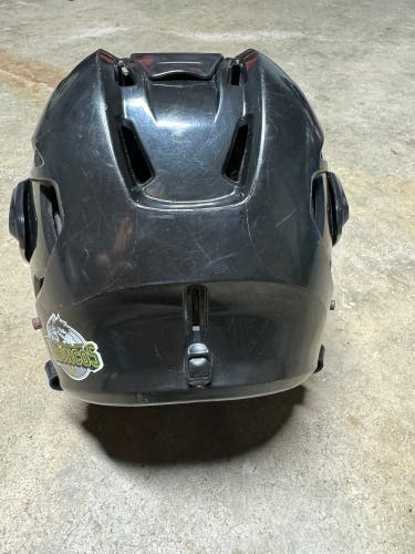 Used Bauer Re-Akt LG Black Helmet