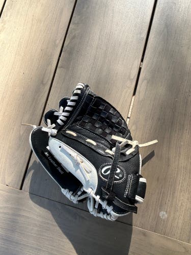 Used Rawlings Left Hand Throw Baseball Glove 12"