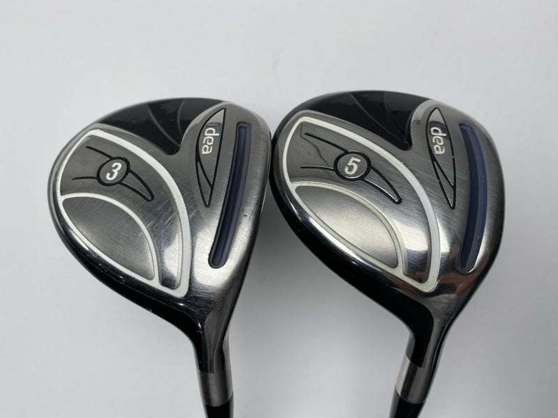 Adams 2014 Idea Womens 3 & 5 Fairway Wood Set 15* 18* Grafalloy Idea Ladies RH
