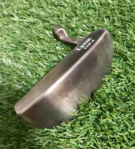 Lynx LTP-4 Mid Mallet Putter Head - Aged Copper Finish