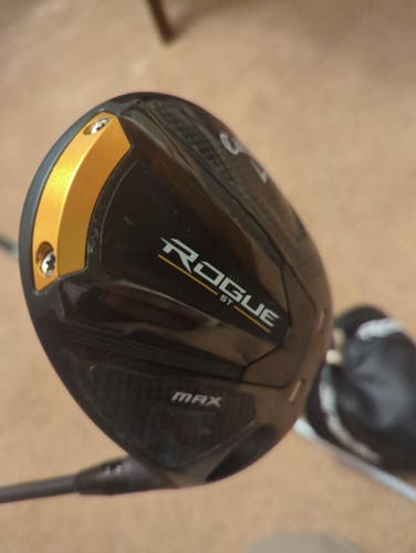 Used Men's Callaway Rogue ST Max Right Handed Driver 12 degree Senior Flex and Regular Flex shafts