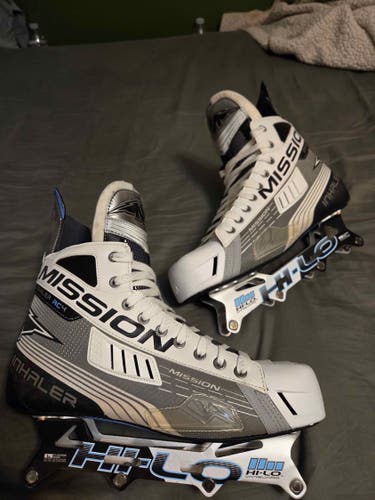 Mission Inhaler AC4 Size 12EE (US Mens Size 13.5) Inline Hockey Skates