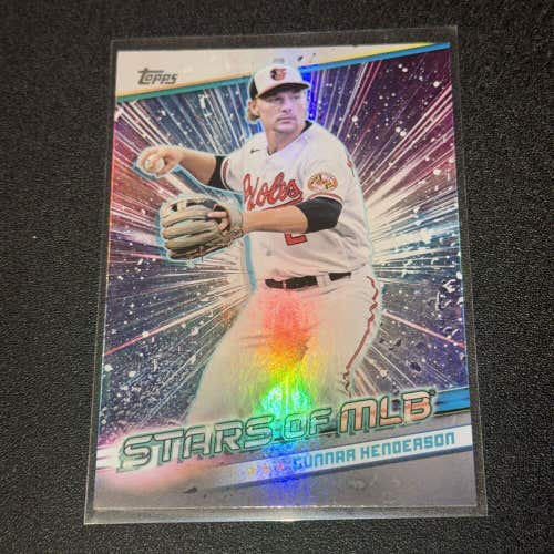 Gunnar Henderson Baltimore Orioles 2024 MLB Topps Series 2 Stars of MLB #SMLB-33