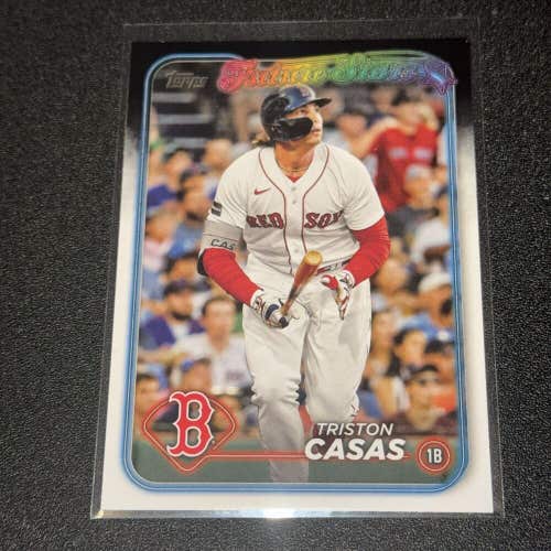 Triston Casas Boston Red Sox 2024 MLB Topps Series 2 Future Star Base Card #513