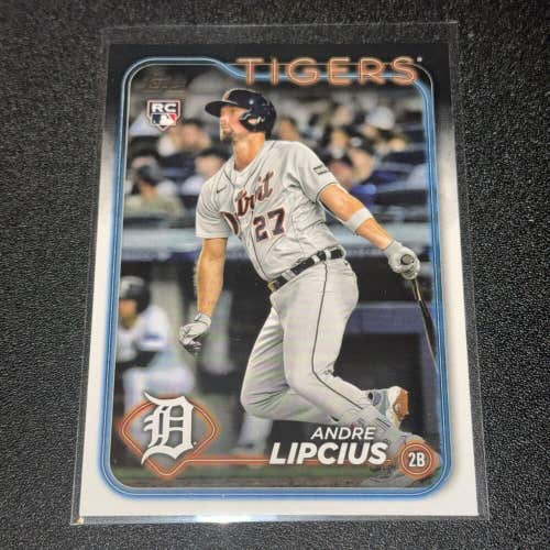 Andre Lipcius Detroit Tigers 2024 MLB Topps Series 2 Base Rookie Card #509