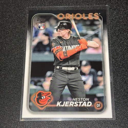 Heston Kjerstad Baltimore Orioles 2024 MLB Topps Series 2 Base Rookie Card #394