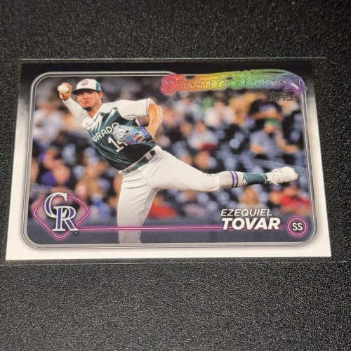 Ezequiel Tovar Colorado Rockies 2024 MLB Topps Series 2 Future Stars Base #565