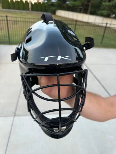 TK3 Jr Black field Hockey Goalie Helmet