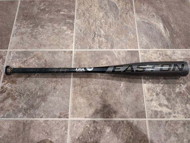 Used 2019 Easton Omen USABat Certified Bat (-11) Alloy 19 oz 30"