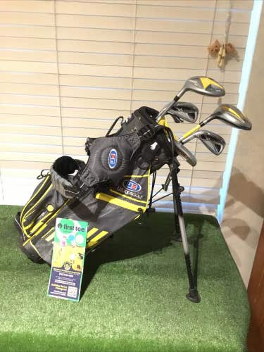 USKG (LH) Juniors WT-25s Set (Driver, FW, 7i, PW, Putter) & Stand Bag UL/42